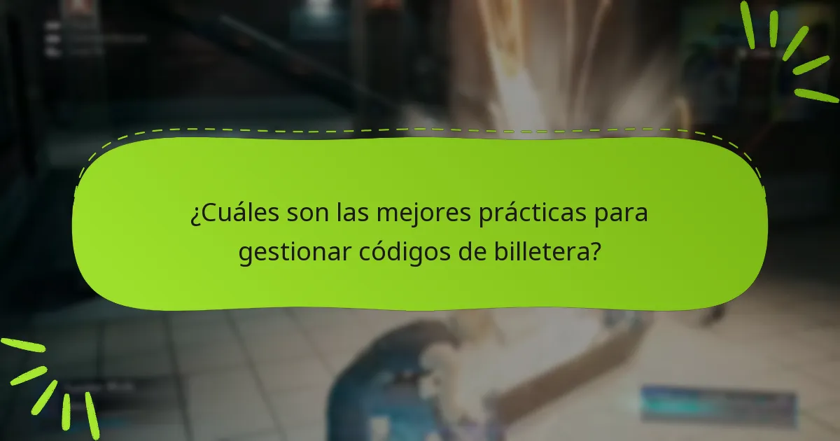 ¿Qué debo hacer si mi código de billetera no funciona?