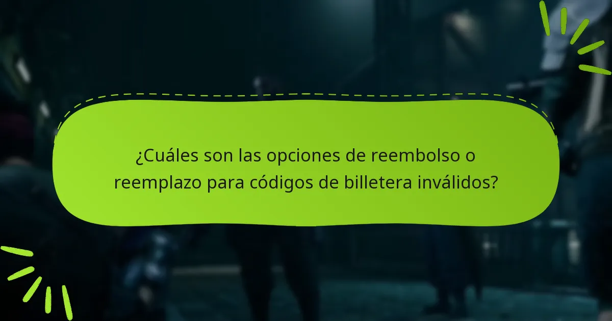 ¿Qué actualizaciones han proporcionado los desarrolladores sobre los problemas de códigos de billetera?