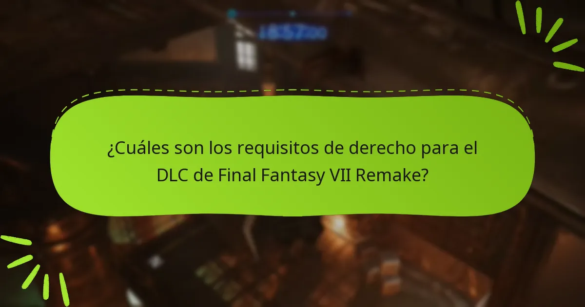 ¿Cuáles son los paquetes de DLC disponibles para Final Fantasy VII Remake?